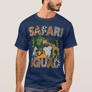 Safari Art for Men Women Zoologist African Print Z T-shirt