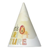 Safari Avontuur Verjaardag Feesthoedjes (Rechts)