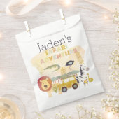 Safari avontuur verjaardagsfeestje Gift Bag Bedankzakje (Geknipt)