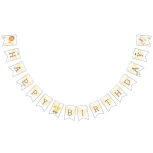 Safari avontuur verjaardagsfeestje Gift Bag Vlaggetjes