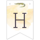 Safari avontuur verjaardagsfeestje Gift Bag Vlaggetjes (Tweede vlag)