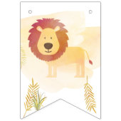 Safari avontuur verjaardagsfeestje Gift Bag Vlaggetjes (Eerste vlag)