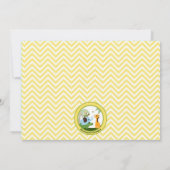 Safari Babies Baby shower-uitnodigingen Kaart (Achterkant)