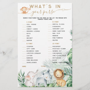 Safari Baby Animal Wat is er in je paardenspel?