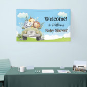 Safari Baby Animals Banner for Baby Shower (Beurs)