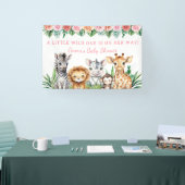 Safari Baby Borrel Custom Banner - Jungle Dieren (Beurs)