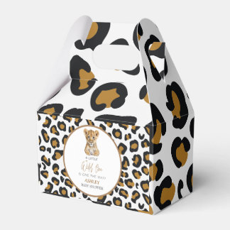Safari Baby Dieren Baby shower Bedankdoosjes