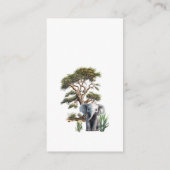 Safari Baby Dieren Baby shower Boekaanvraag Informatiekaartje (Achterkant)