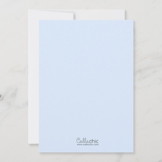 Safari Baby Douche Uitnodigingen op Star Moon Sky (Achterkant)