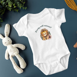 Safari Baby Lion One-Piece Baby Bodysuit