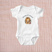 Safari Baby Lion One-Piece Baby Bodysuit