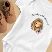 Safari Baby Lion One-Piece Baby Bodysuit