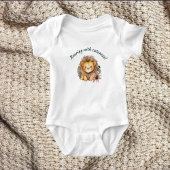 Safari Baby Lion One-Piece Baby Bodysuit