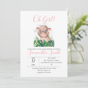 Safari Baby Neutrale Uitnodiging