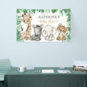 Safari Baby shower Banner (Beurs)