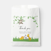 Safari Baby shower Cute Oerwoud Animals Neutraal Bedankzakje