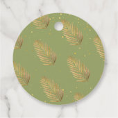 Safari Baby shower dank u cadeau Labels (Achterkant)