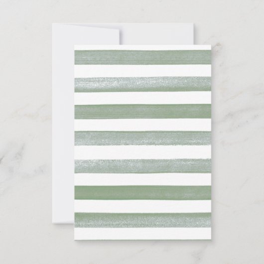 Safari Baby shower Dank u kaarten voor een jongen (Achterkant)