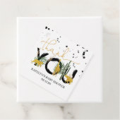 Safari Baby shower Dank u Party Labels (In situ)