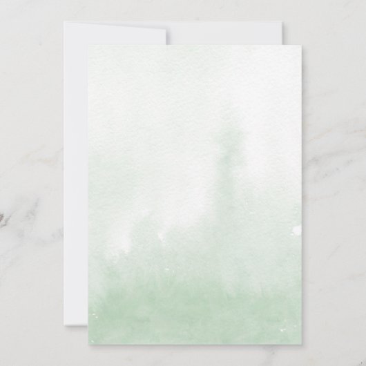 Safari Baby shower Game - Well Wishes voor pasgebo Kaart (Achterkant)