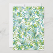 Safari Baby shower Hartelijk dank Kaart (Achterkant)