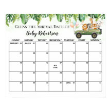 Safari Baby Shower Jungle Verwachte Bevalling Datu