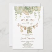 Safari Baby shower Kaart (Voorkant)