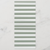 Safari Baby Shower Menu Template (Achterkant)