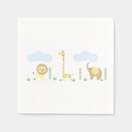 Safari Baby shower Napkins Servet
