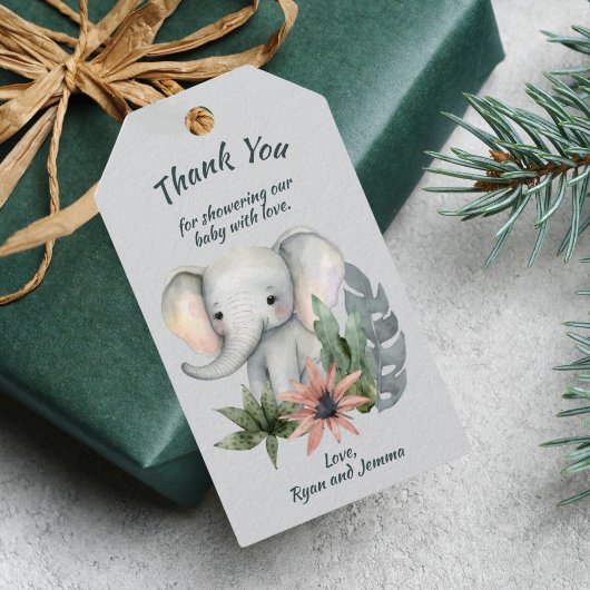 Safari Baby shower Party Favor Cadeau Labels Cadeaulabel