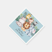 SAFARI Baby shower servetten (Hoek)