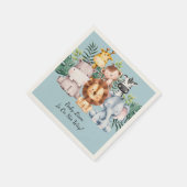 SAFARI Baby shower servetten (Hoek)