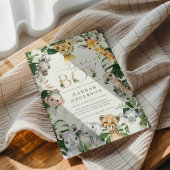 Safari Baby shower Uitnodiging