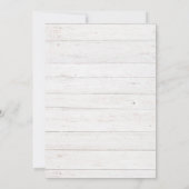 Safari Baby shower-uitnodiging Kaart (Achterkant)