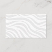 Safari Baby showers boeken voor baby Informatiekaartje (Achterkant)