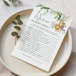 Safari babydieren die het beste van mama kennen