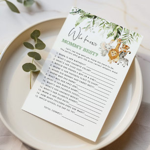 Safari babydieren die het beste van mama kennen