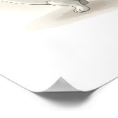 Safari-badkamergroep Kinderen Badkamer Muurdecorat Poster (Hoek)