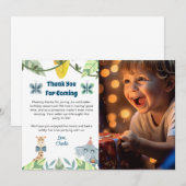 Safari, bedankkaart met foto (Voorkant / Achterkant)