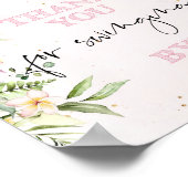 Safari bedankt voor je verjaardag poster (Hoek)