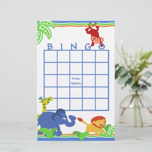 Safari Bingo (Staand voorkant)