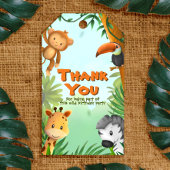 Safari Birthday Gift Labels Cadeaulabel