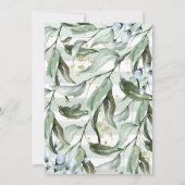 Safari Birthday Invitation, Wild One BOY Party 1st Kaart (Achterkant)