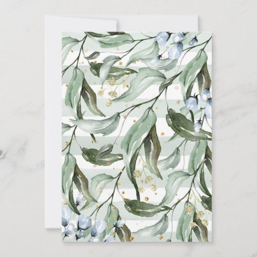 Safari Birthday Invitation, Wild One BOY Party 1st Kaart (Achterkant)