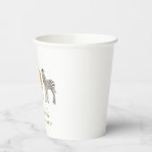 Safari Birthday Party Papieren Bekers (Links)