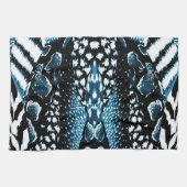 Safari Blue Theedoek (Horizontaal)