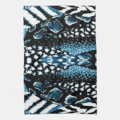 Safari Blue Theedoek (Verticaal)