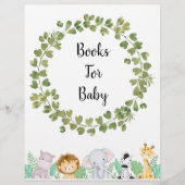Safari boeken voor Baby Poster (Voorkant)