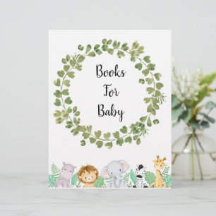 Safari boeken voor Baby Poster
