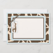 Safari Boy Card 2 Kaart (Achterkant)